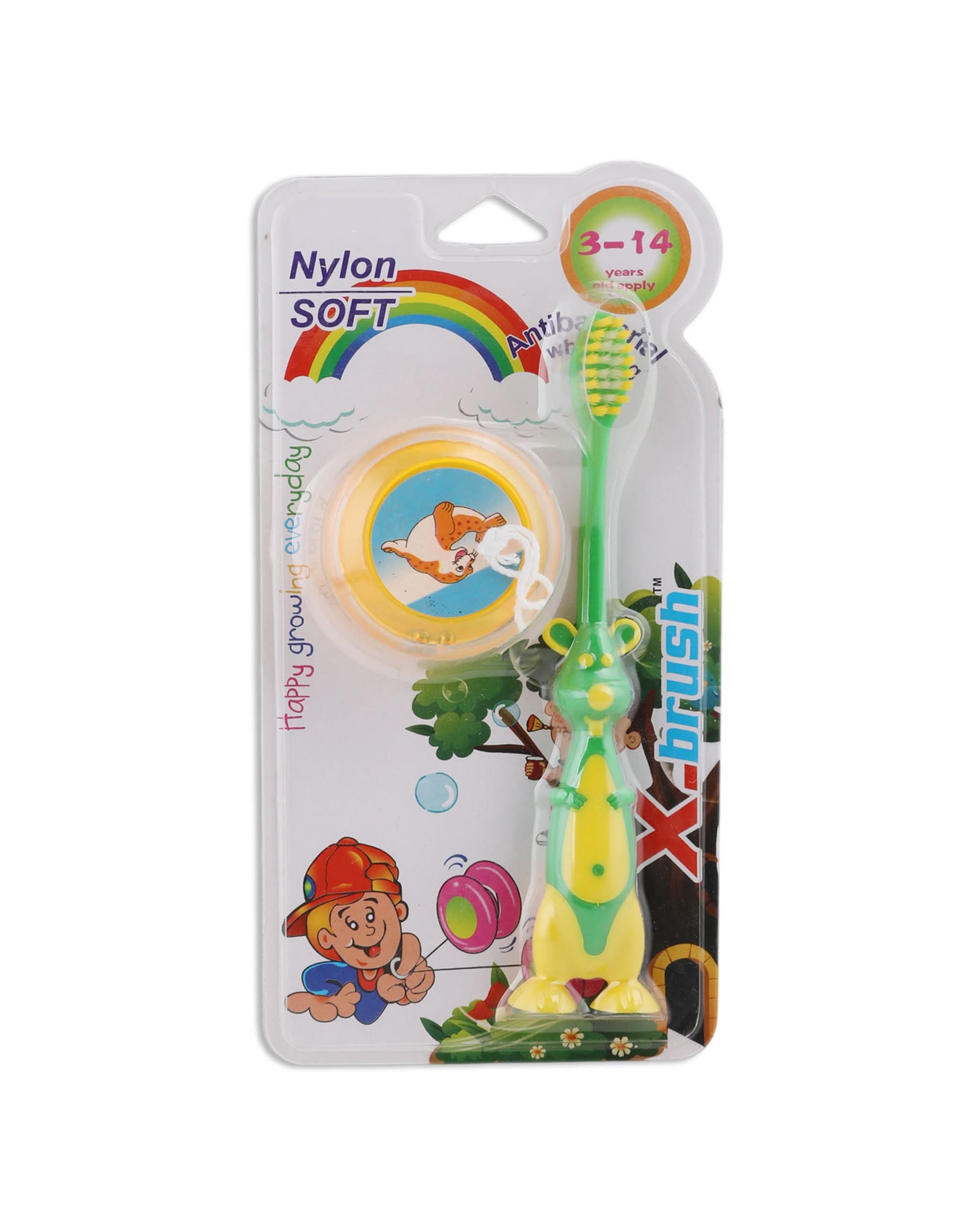 Tooth Brush - Green & Yellow, Oral Care, Chase Value, Chase Value