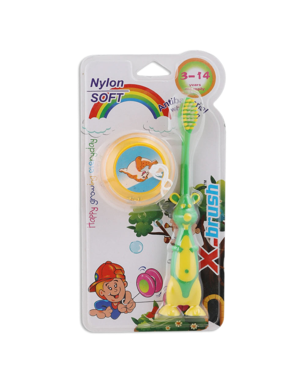 Tooth Brush - Green & Yellow, Oral Care, Chase Value, Chase Value
