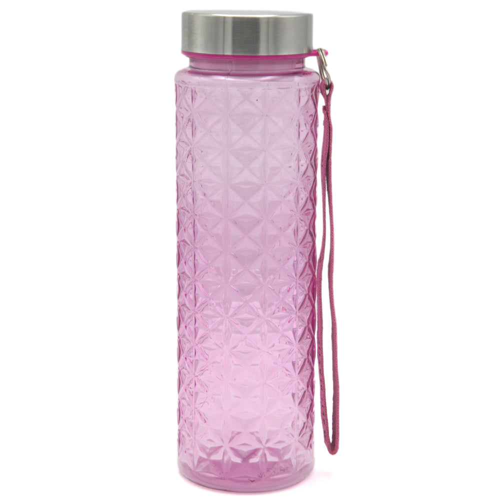 Sparkle Water Bottle 600ml - Pink, Home & Lifestyle, Glassware & Drinkware, Chase Value, Chase Value