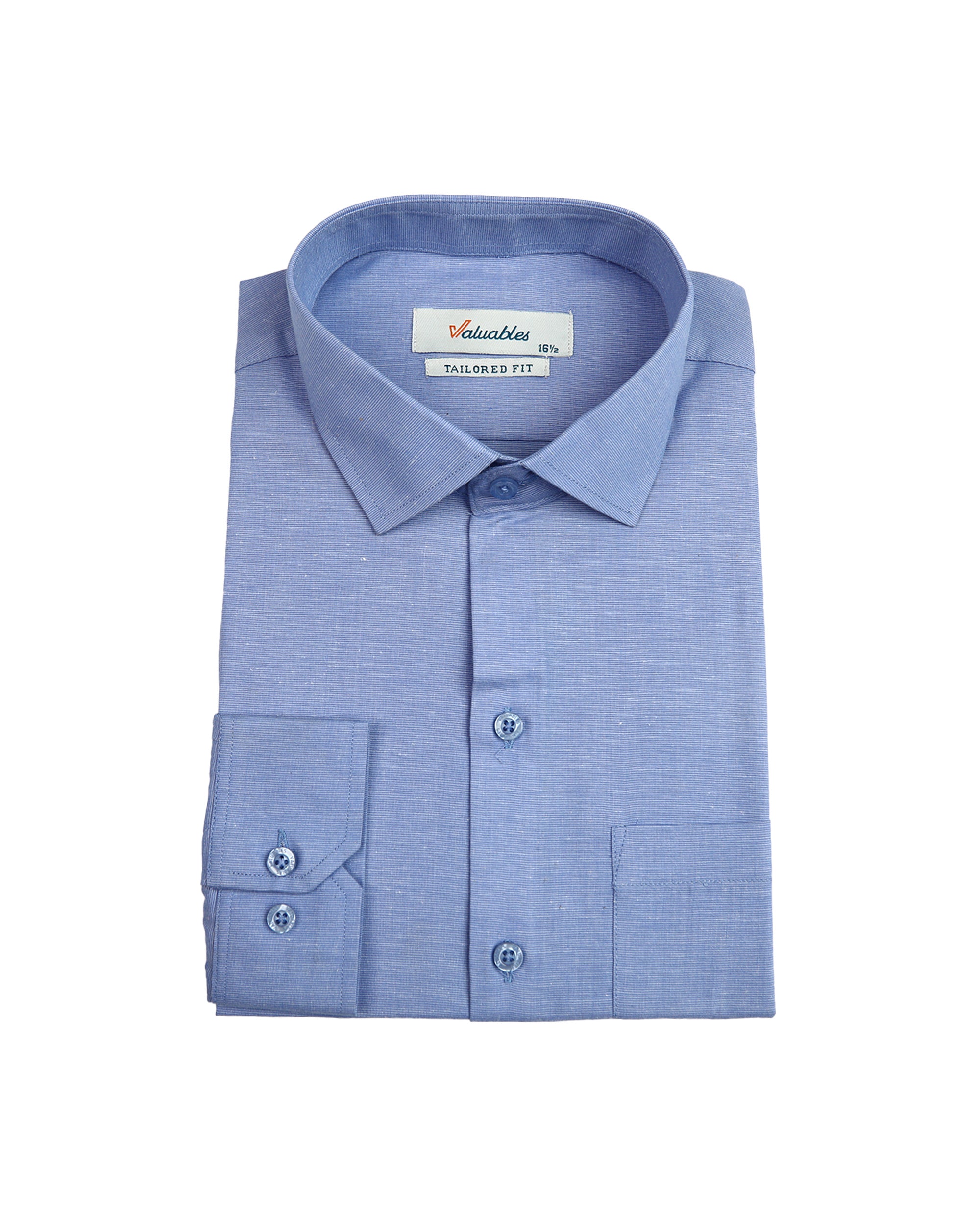 Valuables Men's Chambray Formal Shirt