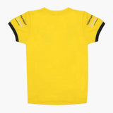 Boys Half Sleeves T-Shirt - Yellow, Boys T-Shirts, Chase Value, Chase Value