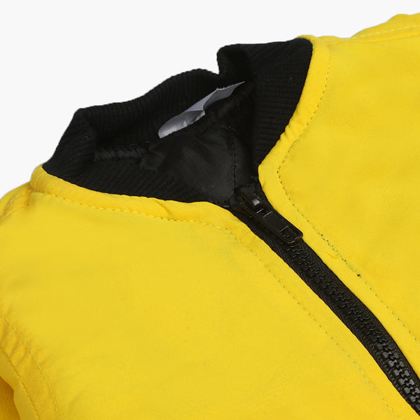 Newborn Boys Jacket - Yellow, Newborn Boys Winterwear, Chase Value, Chase Value