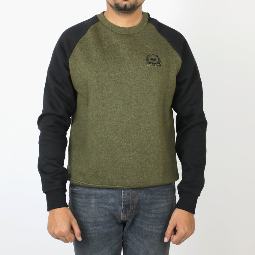 Eminent Men's Sweatshirt - Olive Green, Men's Sweater & Sweat Shirts, Eminent, Chase Value