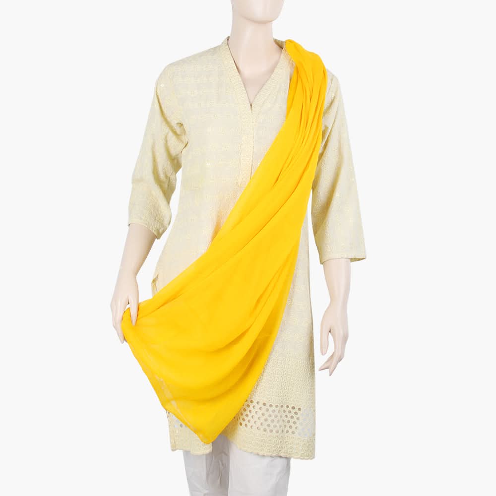 Women's Dupatta - Yellow, Women Dupatta, Chase Value, Chase Value