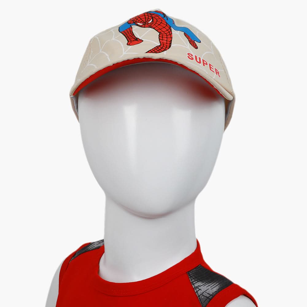 Boys P-Cap - Fawn, Boys Caps & Hats, Chase Value, Chase Value
