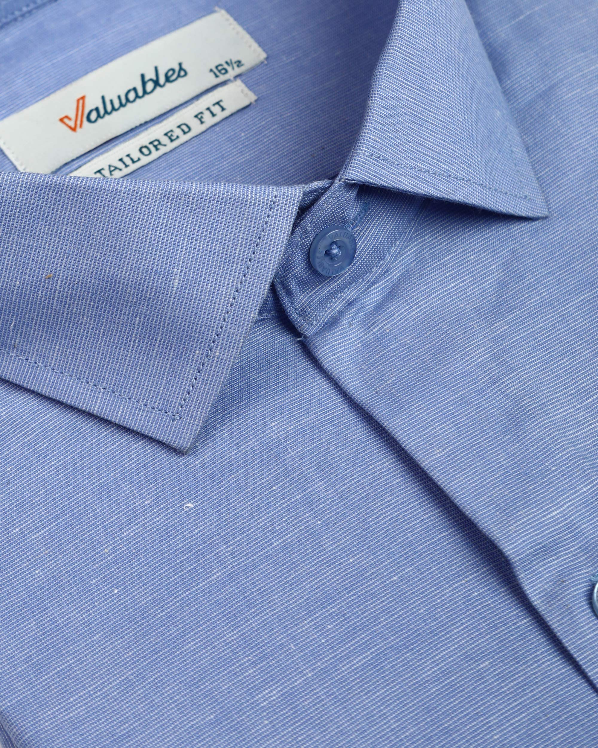 Valuables Men's Chambray Formal Shirt