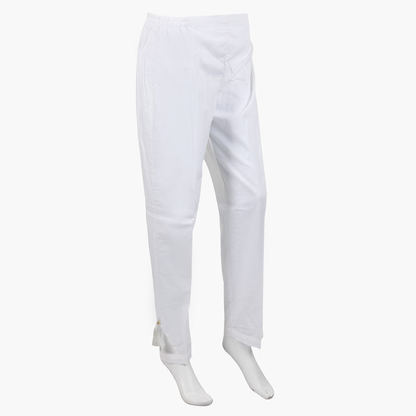 Women's  Woven Trouser - White, Women Pants & Tights, Chase Value, Chase Value