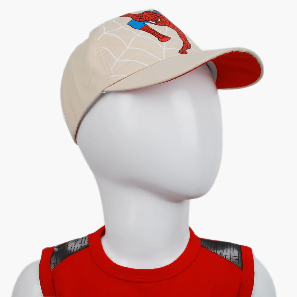 Boys P-Cap - Fawn, Boys Caps & Hats, Chase Value, Chase Value
