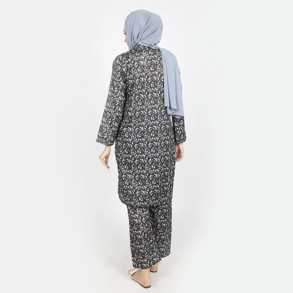 Women's Printed Co-Ord Set - Black, Women Co-Ord Set, Chase Value, Chase Value