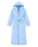 Valuables Adult Fleece Hoodie Bathrobe