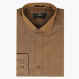 Eminent Men's Tailored Fit Chambray Formal Shirt - Brown, Men's Shirts, Eminent, Chase Value