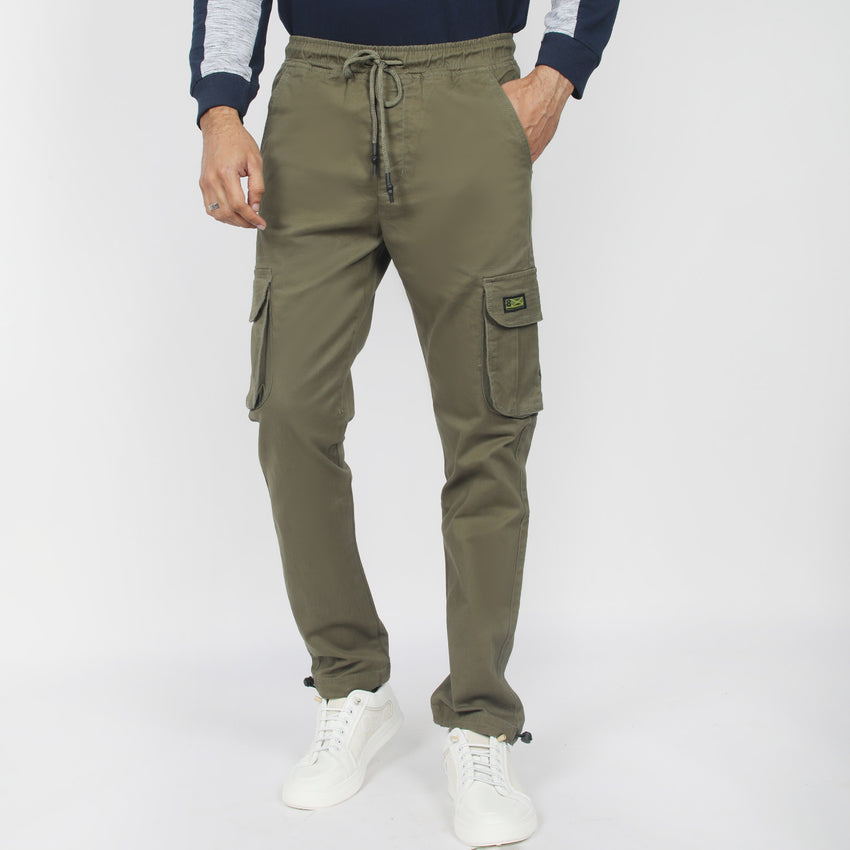 Men's Revolt Cargo Trouser - Olive Green