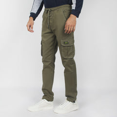 Men's Revolt Cargo Trouser - Olive Green