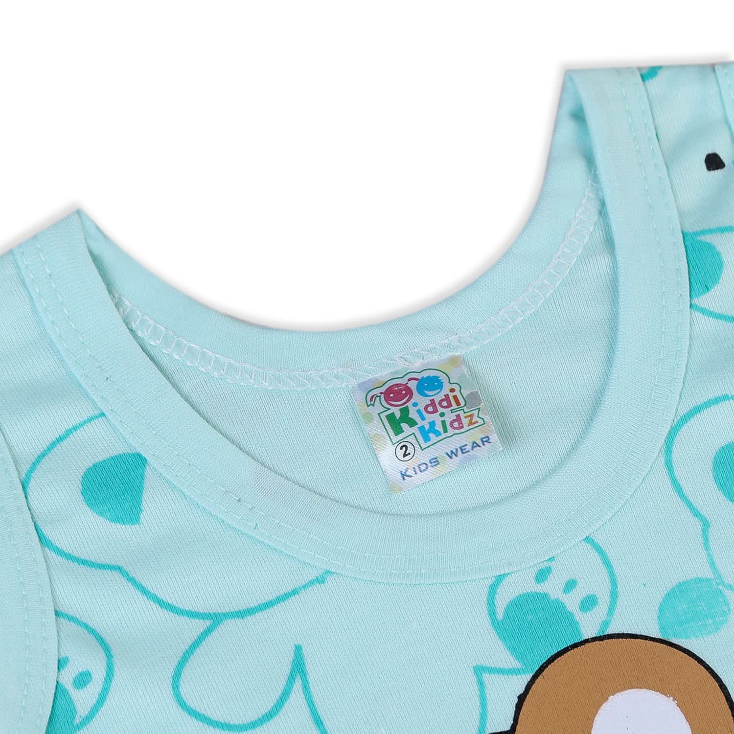 Newborn Boys Sando Suit - Cyan, Newborn Boys Sets & Suits, Chase Value, Chase Value