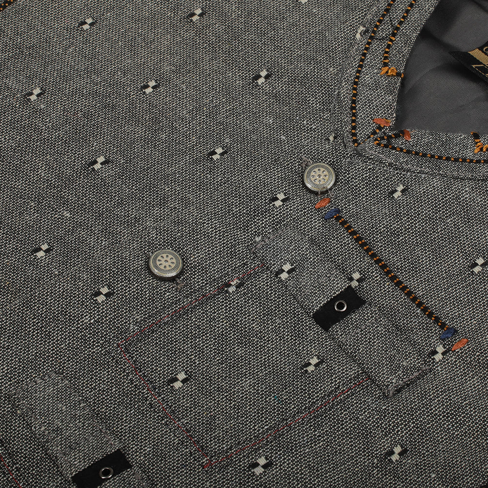 Boys Shalwar Suit With Waistcoats - Black, Boys Shalwar Kameez, Chase Value, Chase Value