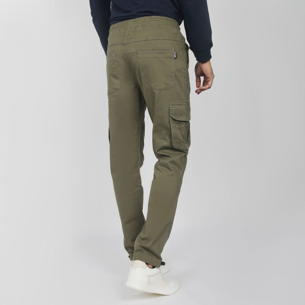 Men's Revolt Cargo Trouser - Olive Green, Men's Lowers & Sweatpants, Chase Value, Chase Value