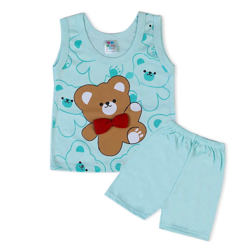 Newborn Boys Sando Suit - Cyan, Newborn Boys Sets & Suits, Chase Value, Chase Value