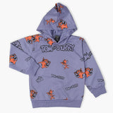 Boys Full Sleeves Hoodie T-Shirt - Purple, Boys T-Shirts, Chase Value, Chase Value