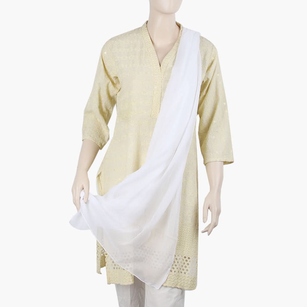 Women's Dupatta - White, Women Dupatta, Chase Value, Chase Value