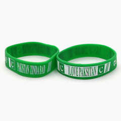 Girls Rubber Band 2Pcs - Green, Girls Hair Accessories, Chase Value, Chase Value