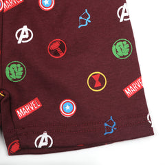 Eminent Newborn Boys Short - Maroon