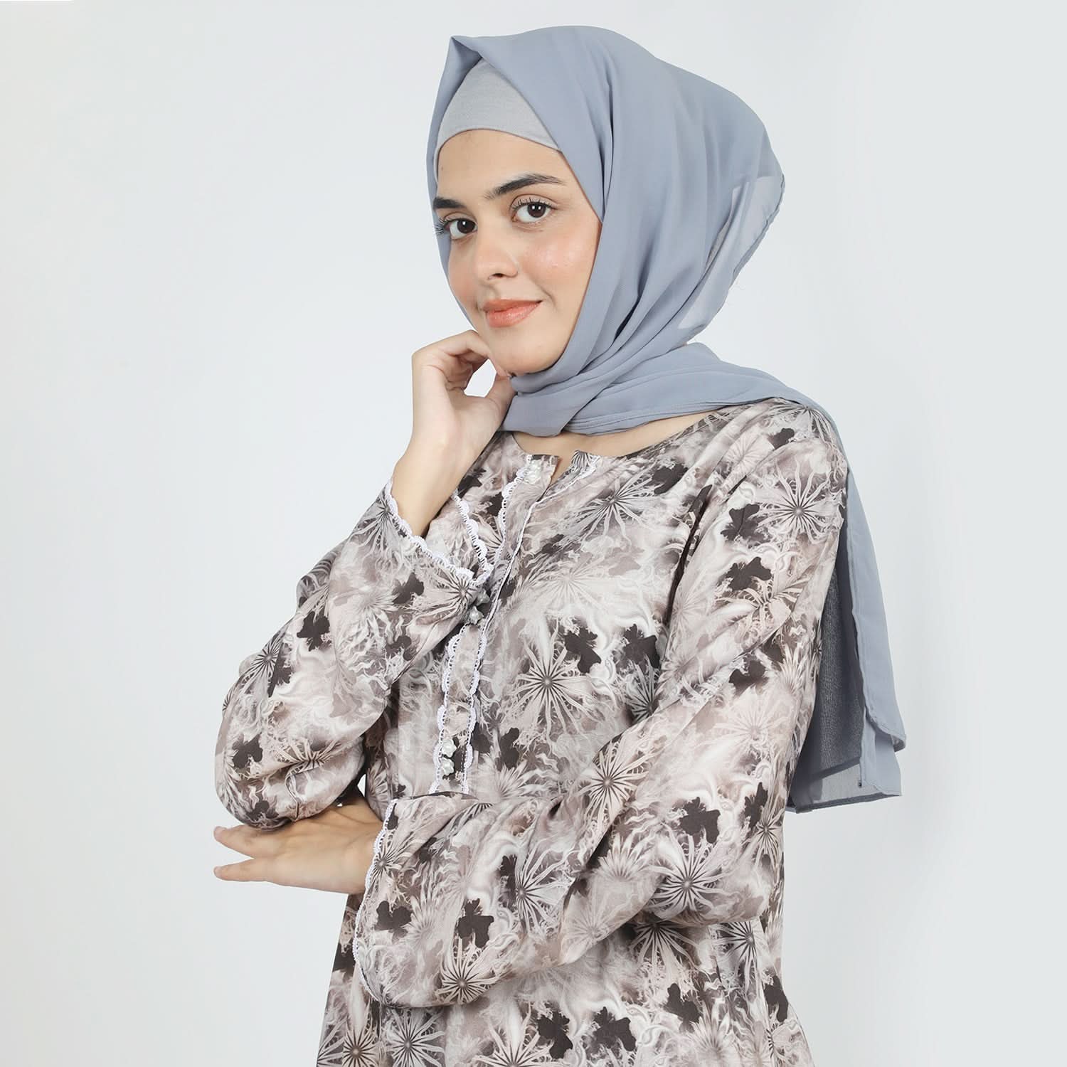 Women's Printed Co-Ord Set - Coffee, Women Co-Ord Set, Chase Value, Chase Value