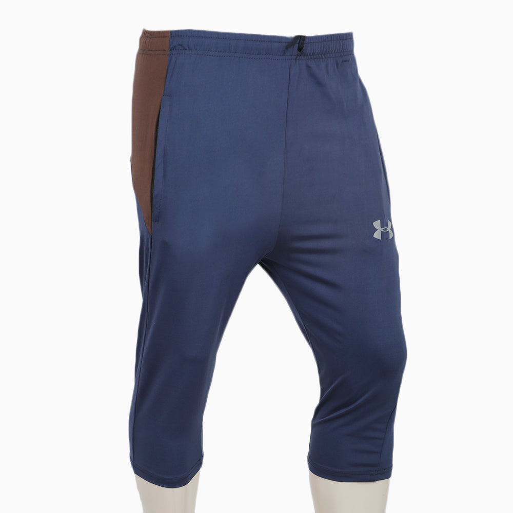 Men's Shorts 3 QTR - Brown & Navy, Men's Shorts, Chase Value, Chase Value