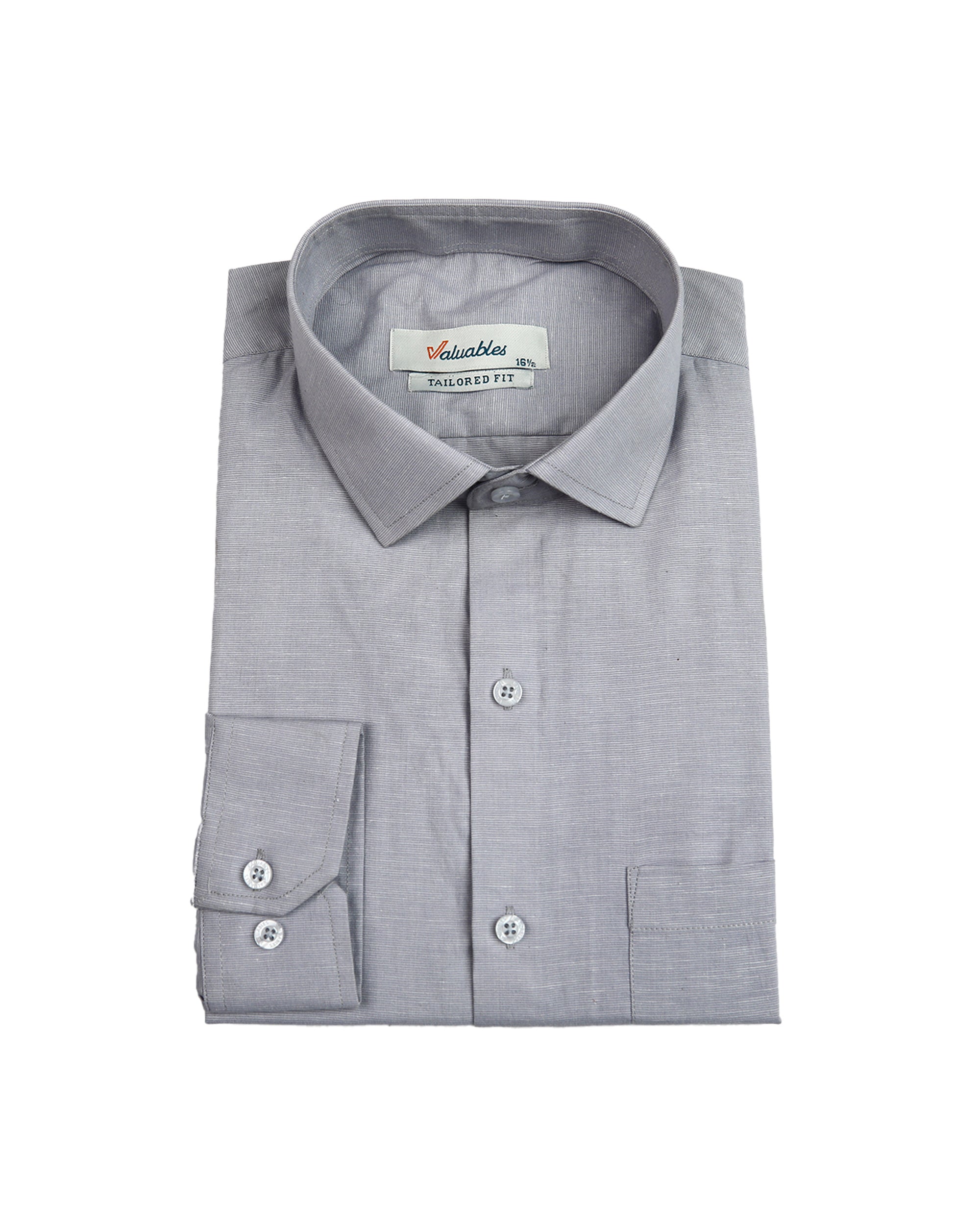 Valuables Men's Chambray Formal Shirt