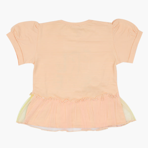 Girls Top - Peach, Girls Tops, Chase Value, Chase Value