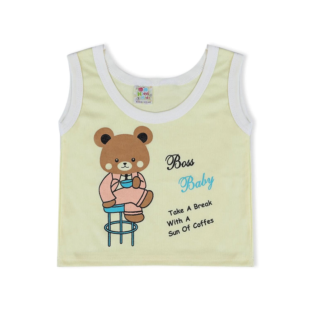 Newborn Boys Sando Suit - Yellow, Newborn Boys Sets & Suits, Chase Value, Chase Value