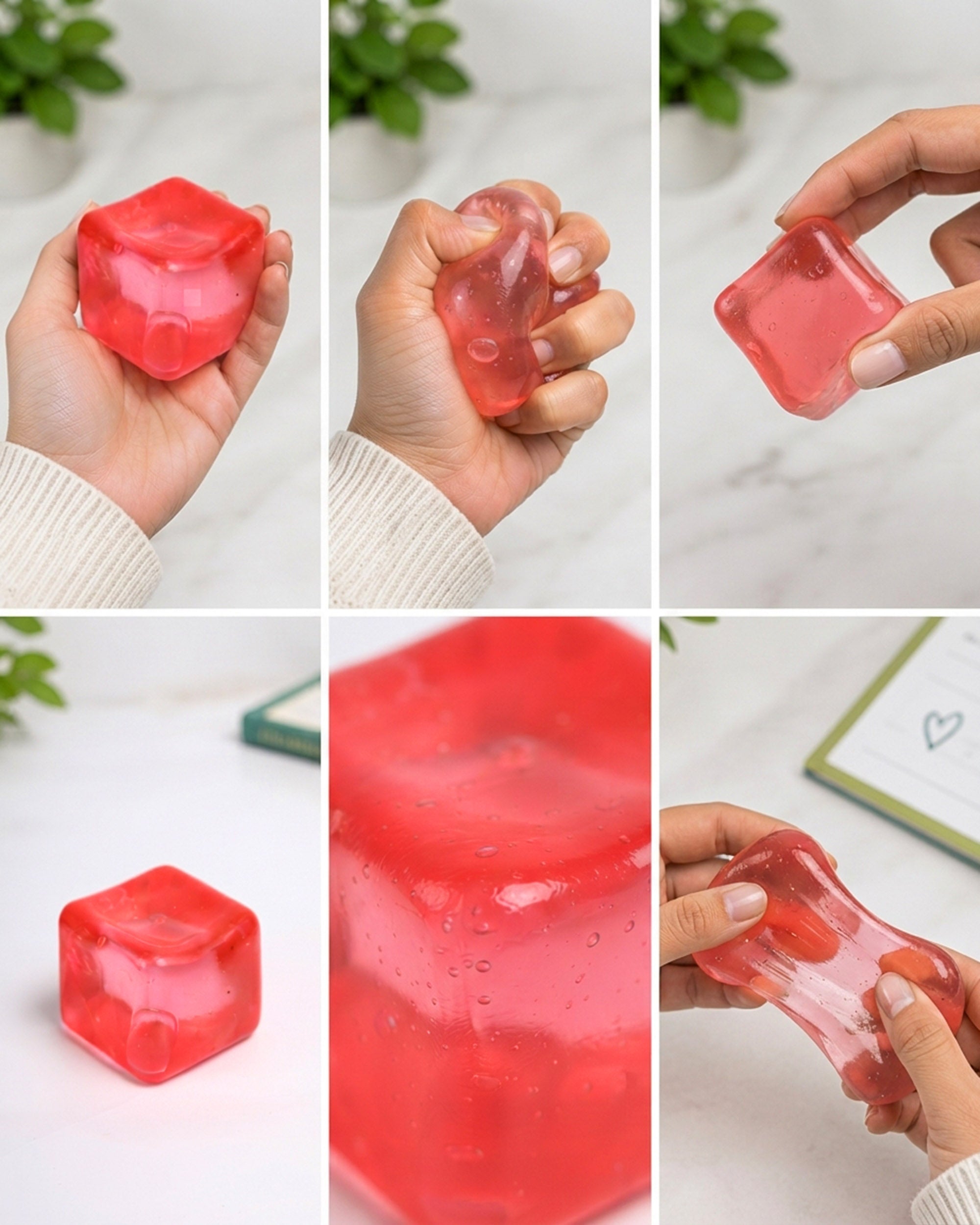 Nee Doh Square Squishy Toy