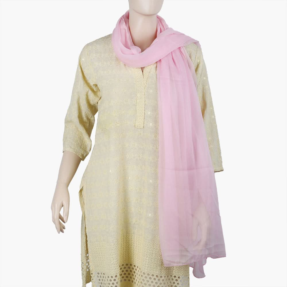 Women's Dupatta - Baby Pink, Women Dupatta, Chase Value, Chase Value