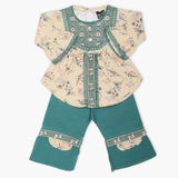 Newborn Girls Full Sleeves Suit - Light Brown, Newborn Girls Winterwear, Chase Value, Chase Value