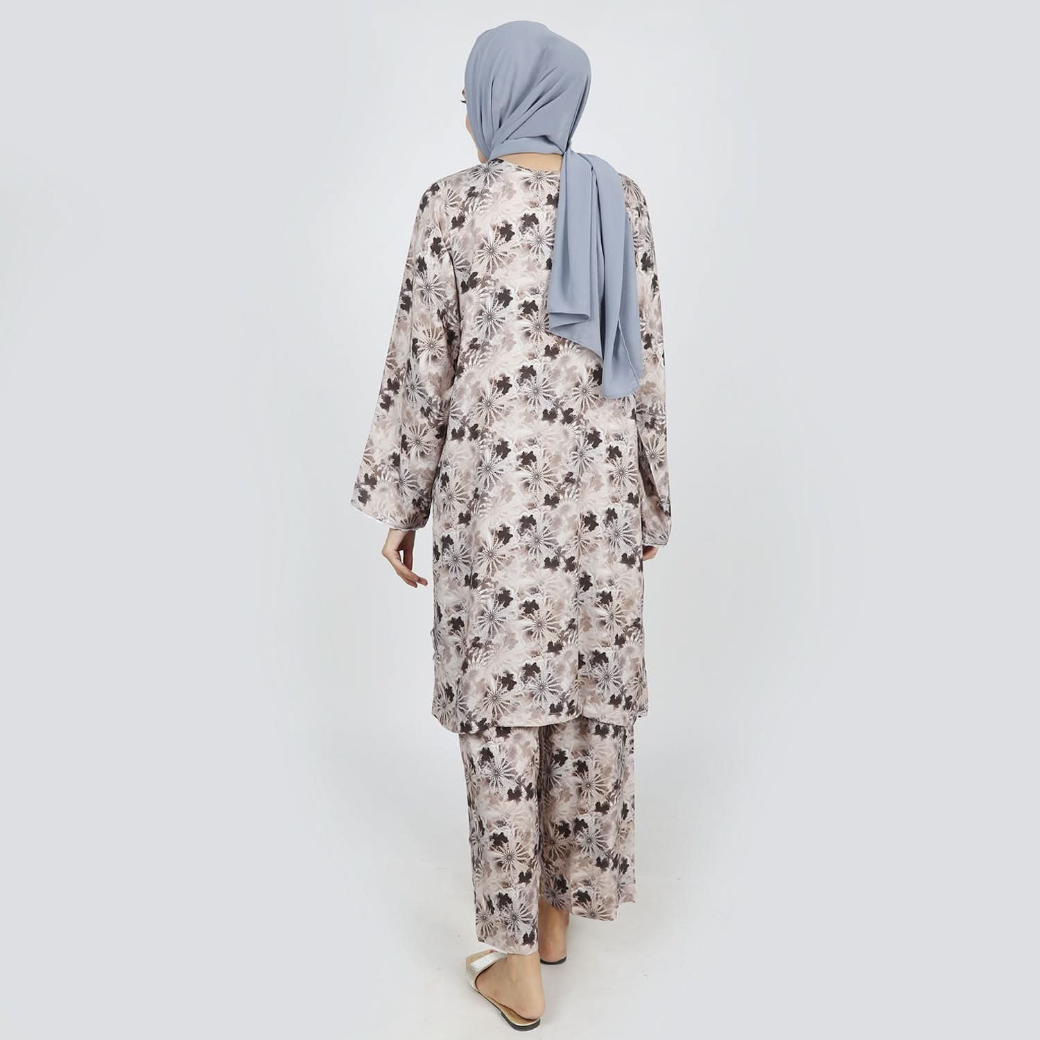Women's Printed Co-Ord Set - Coffee, Women Co-Ord Set, Chase Value, Chase Value