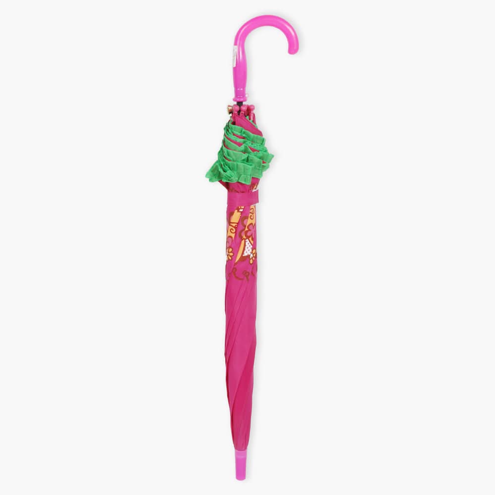 Kids Cartoon Umbrella - Pink, Umbrellas, Chase Value, Chase Value