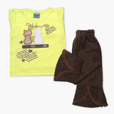 Newborn Girls Full Sleeves Suit - Yellow, Newborn Girls Winterwear, Chase Value, Chase Value