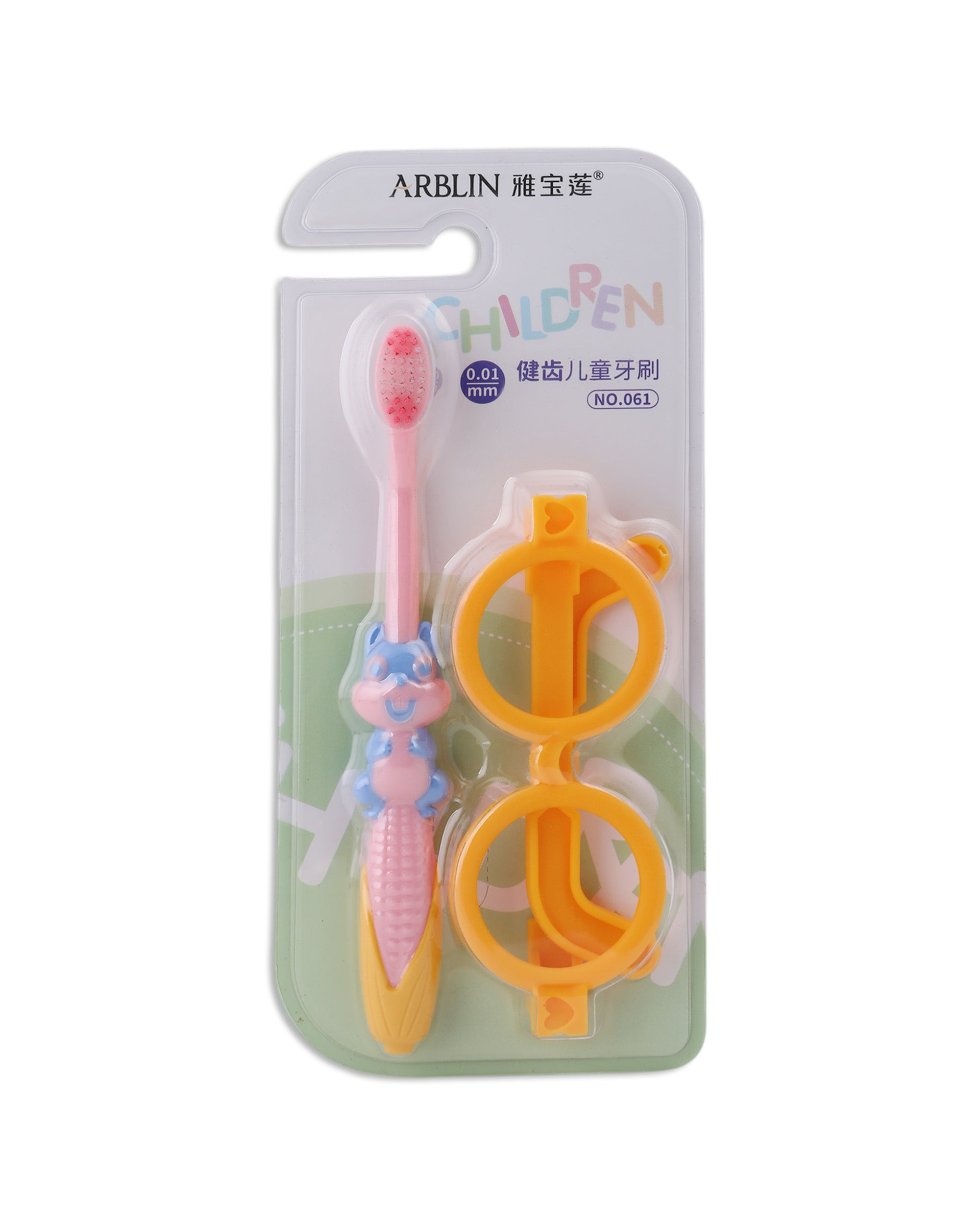 Tooth Brush - Orange & Pink