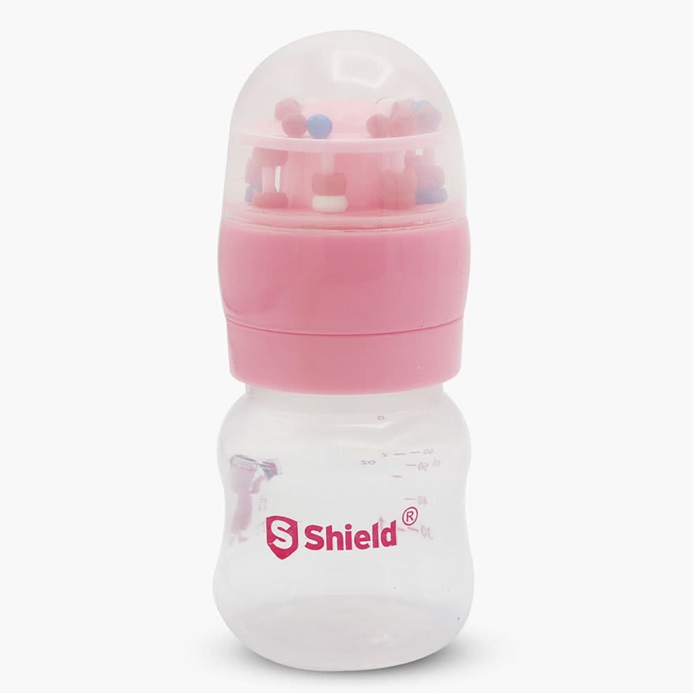 Shield Feeder Rattle Cap 60ml - Pink, Feeding Supplies, Shield, Chase Value