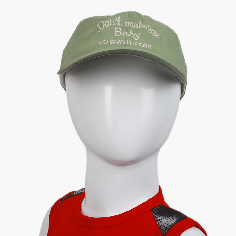 Boys P-Cap - Dark Green, Boys Caps & Hats, Chase Value, Chase Value