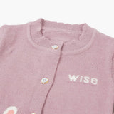 Newborn Girls Sweater - Light Purple, Newborn Girls Winterwear, Chase Value, Chase Value