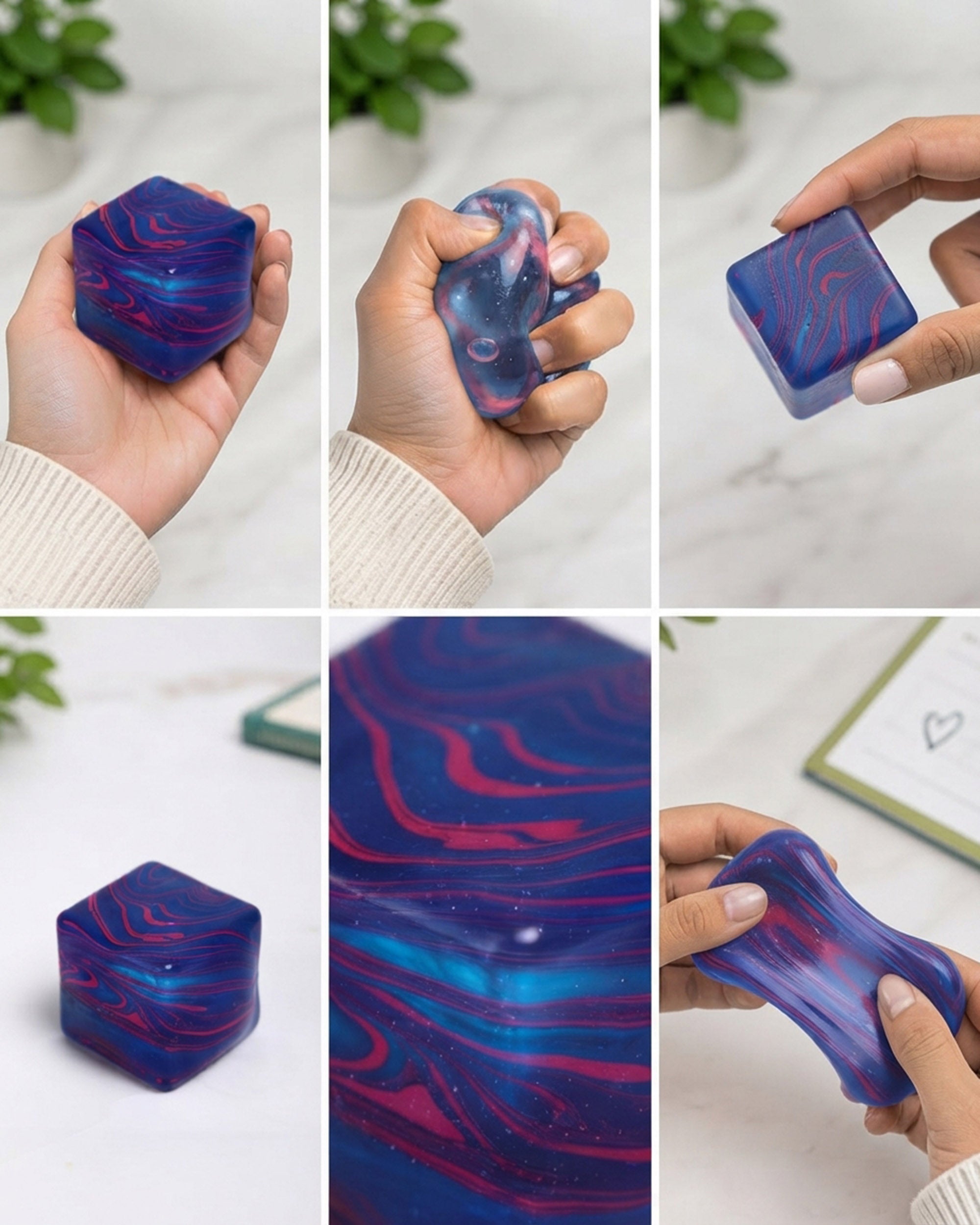 Nee Doh Square Squishy Toy