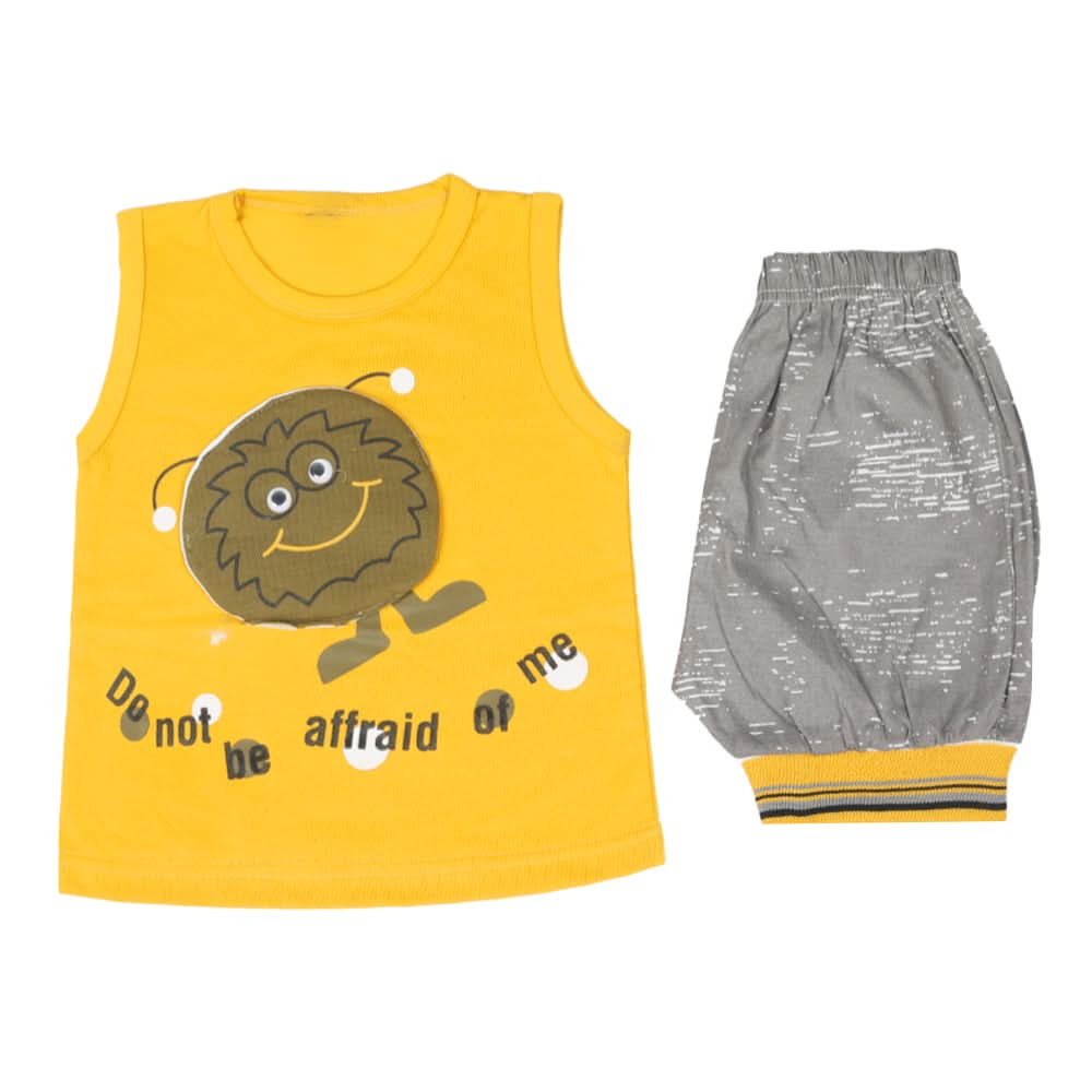 Boys Sando Suit - Musturd, Boys Sets & Suits, Chase Value, Chase Value
