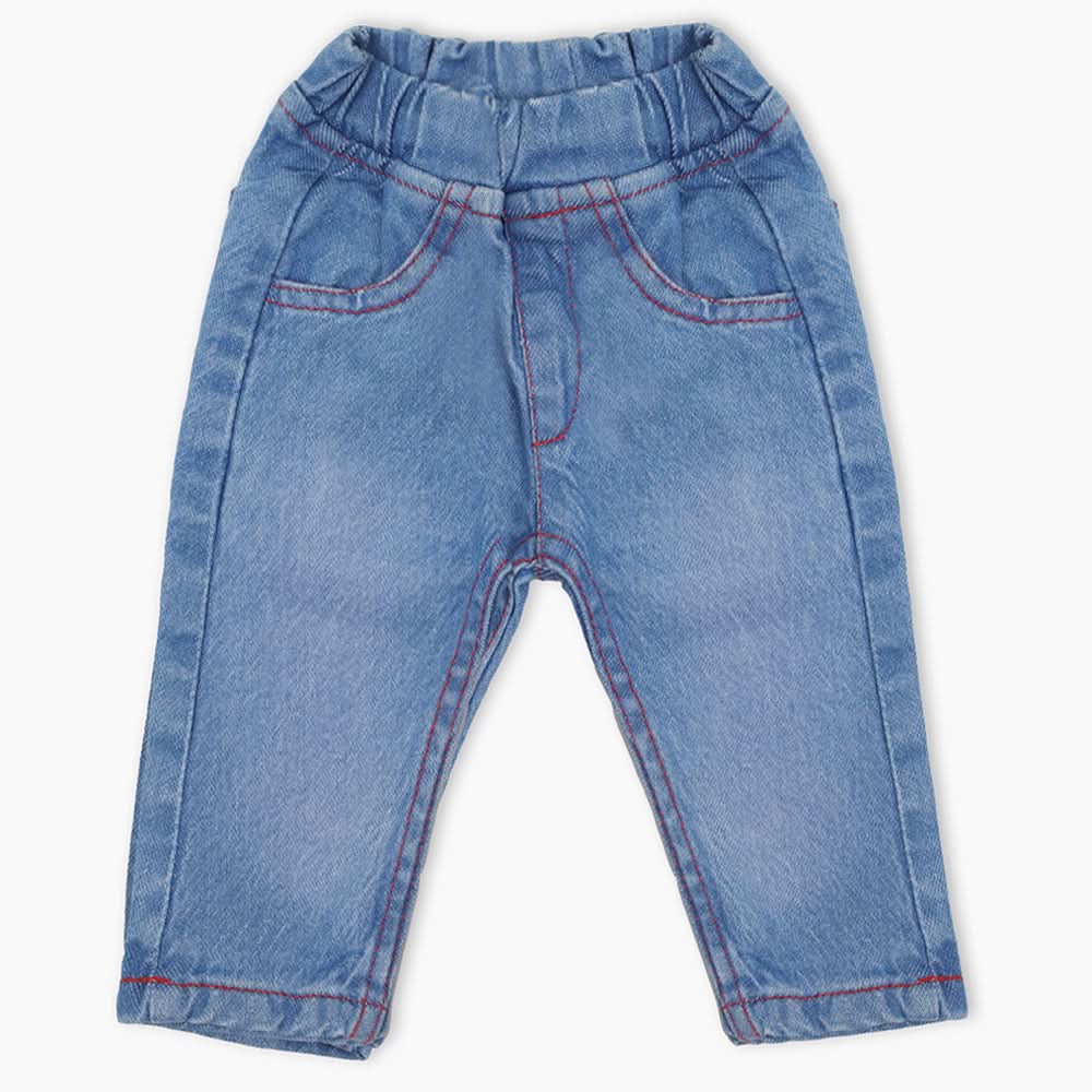 Newborn Girls Denim Pant - Light Blue, Newborn Girls Shorts Skirts & Pants, Chase Value, Chase Value