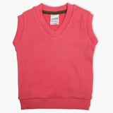 Newborn Boys Sleevesless Sweater - Pink, Newborn Boys Winterwear, Chase Value, Chase Value