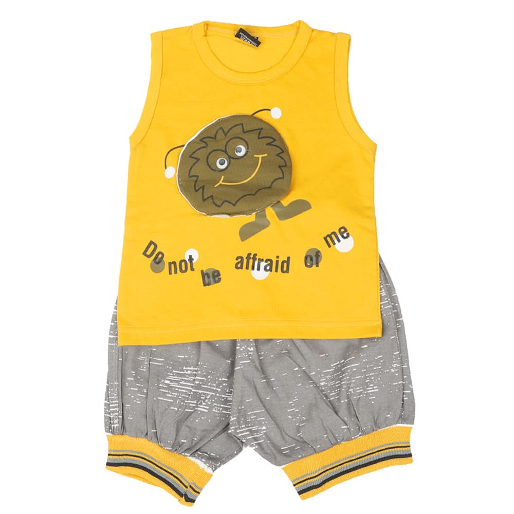 Boys Sando Suit - Musturd, Boys Sets & Suits, Chase Value, Chase Value