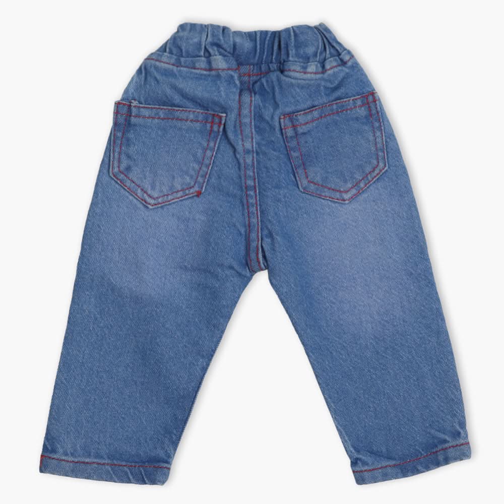 Newborn Girls Denim Pant - Light Blue, Newborn Girls Shorts Skirts & Pants, Chase Value, Chase Value