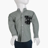 Boys Eminent Casual Shirt - Green, Boys Shirts, Eminent, Chase Value