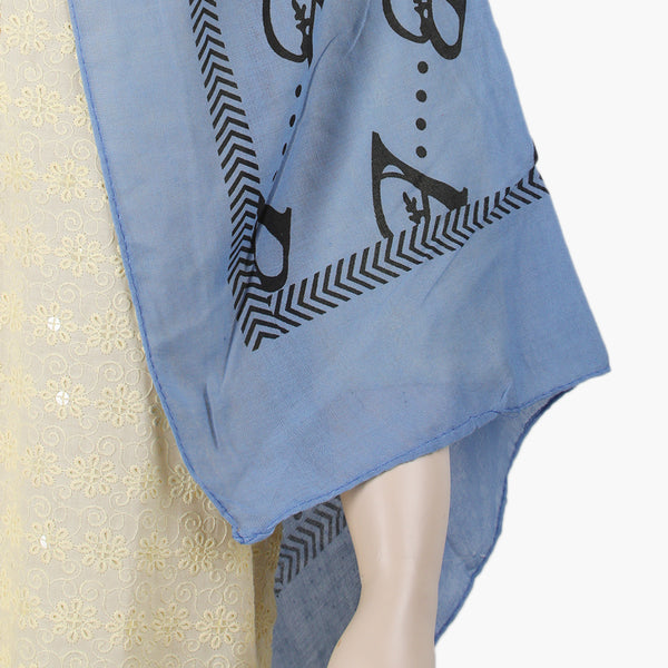 Women's Scarf - Blue, Women Shawls & Scarves, Chase Value, Chase Value