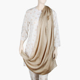 Women's Banarsi Silk Plain Dupatta - Golden, Women Dupatta, Chase Value, Chase Value