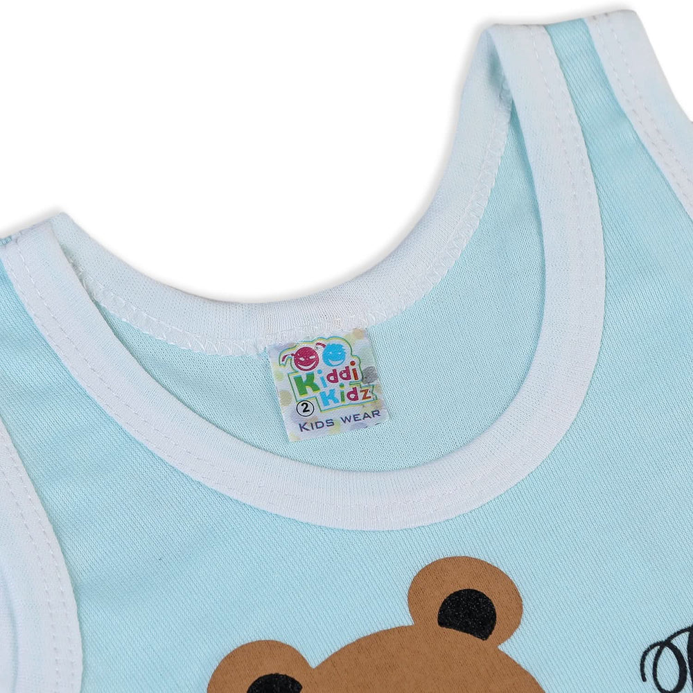 Newborn Boys Sando Suit - Sky Blue, Newborn Boys Sets & Suits, Chase Value, Chase Value